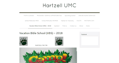 Desktop Screenshot of hartzellumc.com